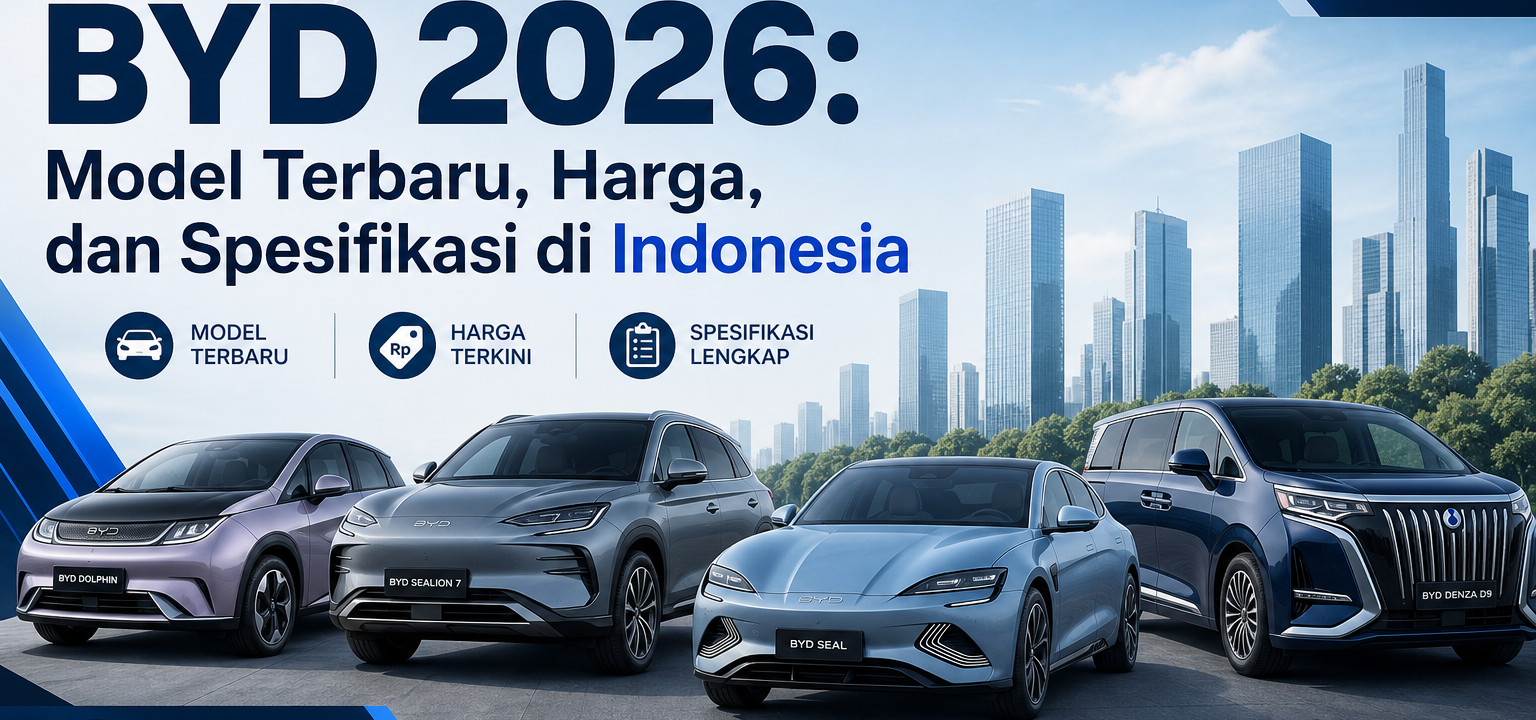 byd - BYD 2026: Model Terbaru, Harga, dan Spesifikasi di Indonesia
