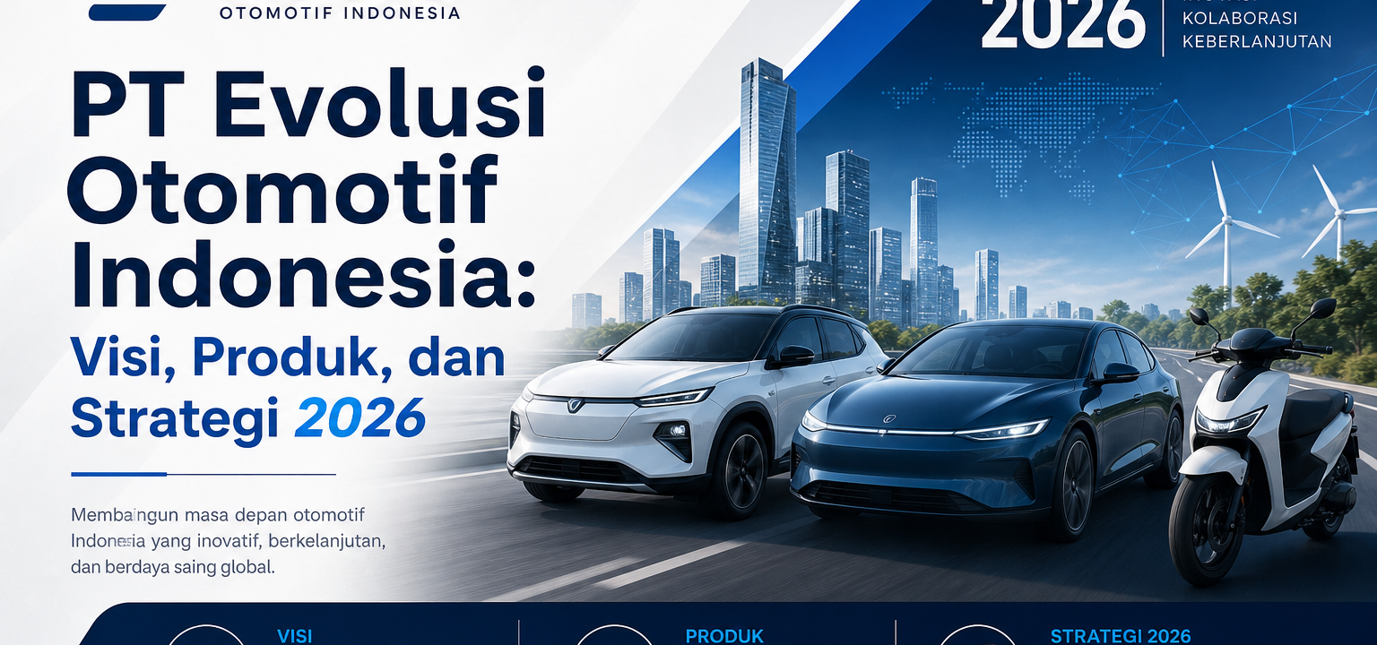 evolusi - PT Evolusi Otomotif Indonesia: Visi, Produk, dan Strategi 2026