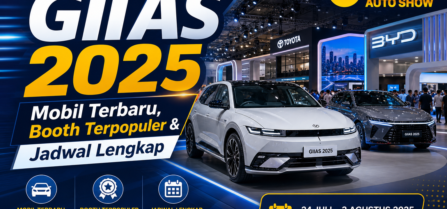 giias - GIIAS 2025: Mobil Terbaru, Booth Terpopuler & Jadwal Lengkap