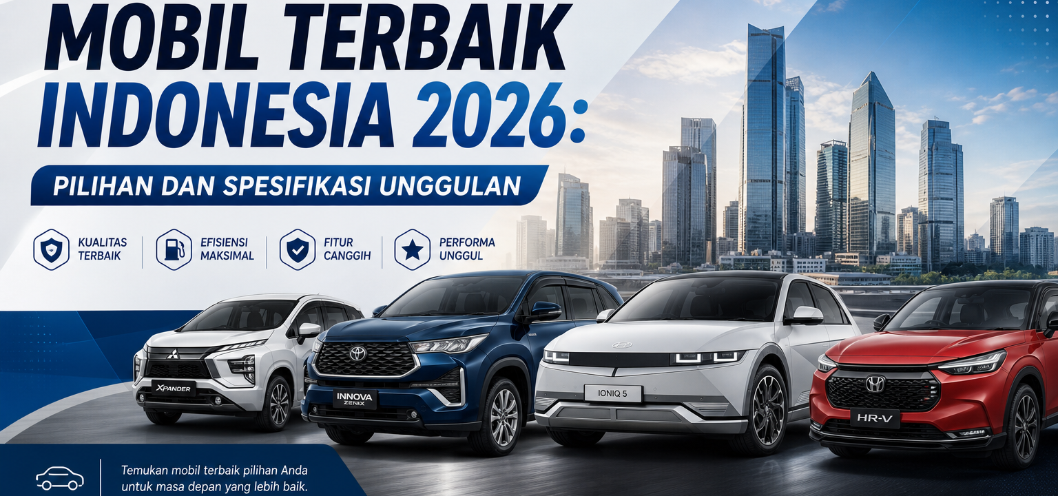 mobil - Daftar Mobil Terbaik Indonesia 2026: Pilihan dan Spesifikasi Unggulan