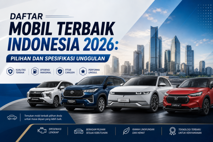mobil - Daftar Mobil Terbaik Indonesia 2026: Pilihan dan Spesifikasi Unggulan