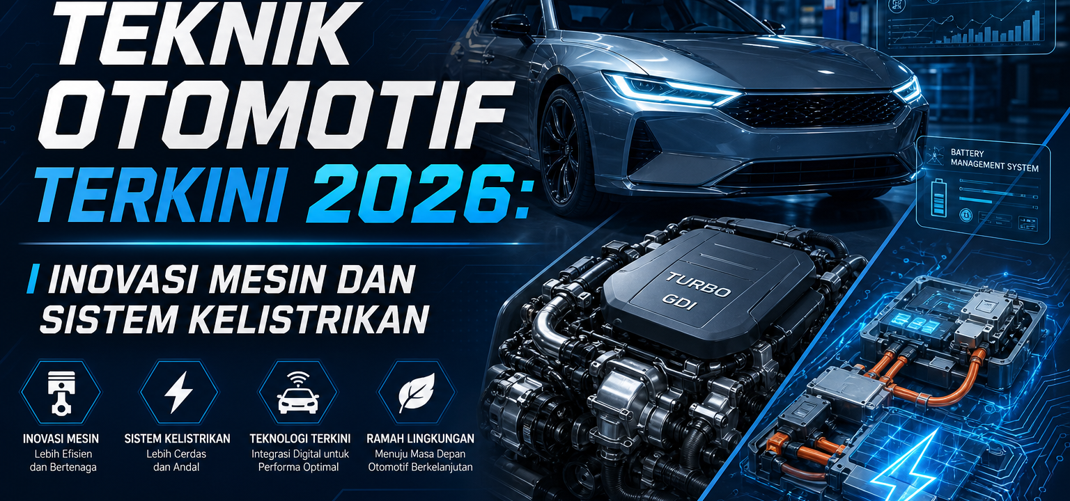 otomotif - Teknik Otomotif Terkini 2026: Inovasi Mesin dan Sistem Kelistrikan