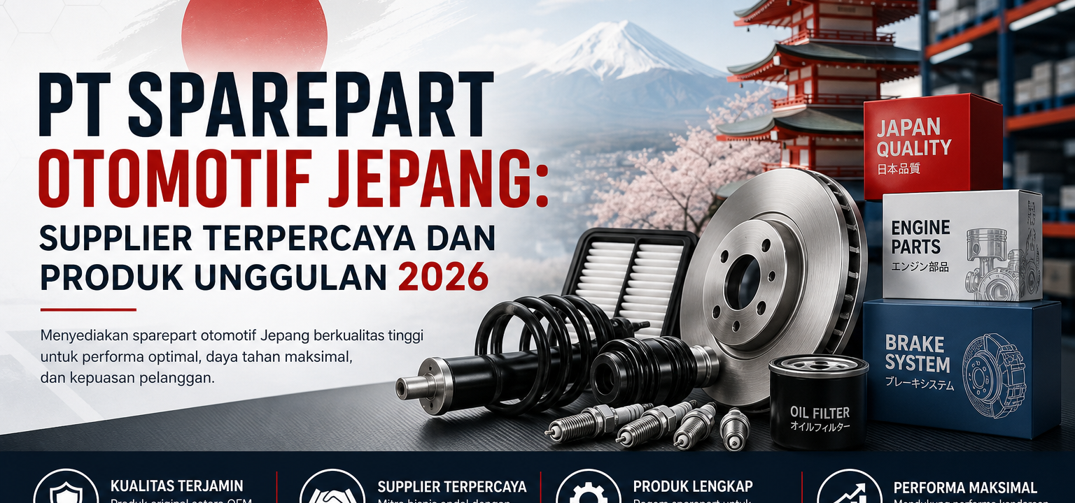 sparepart - PT Sparepart Otomotif Jepang: Supplier Terpercaya dan Produk Unggulan 2026