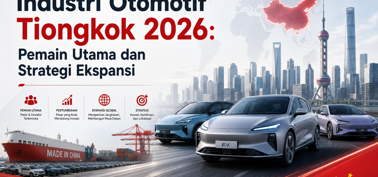 tiongkok - Industri Otomotif Tiongkok 2026: Pemain Utama dan Strategi Ekspansi