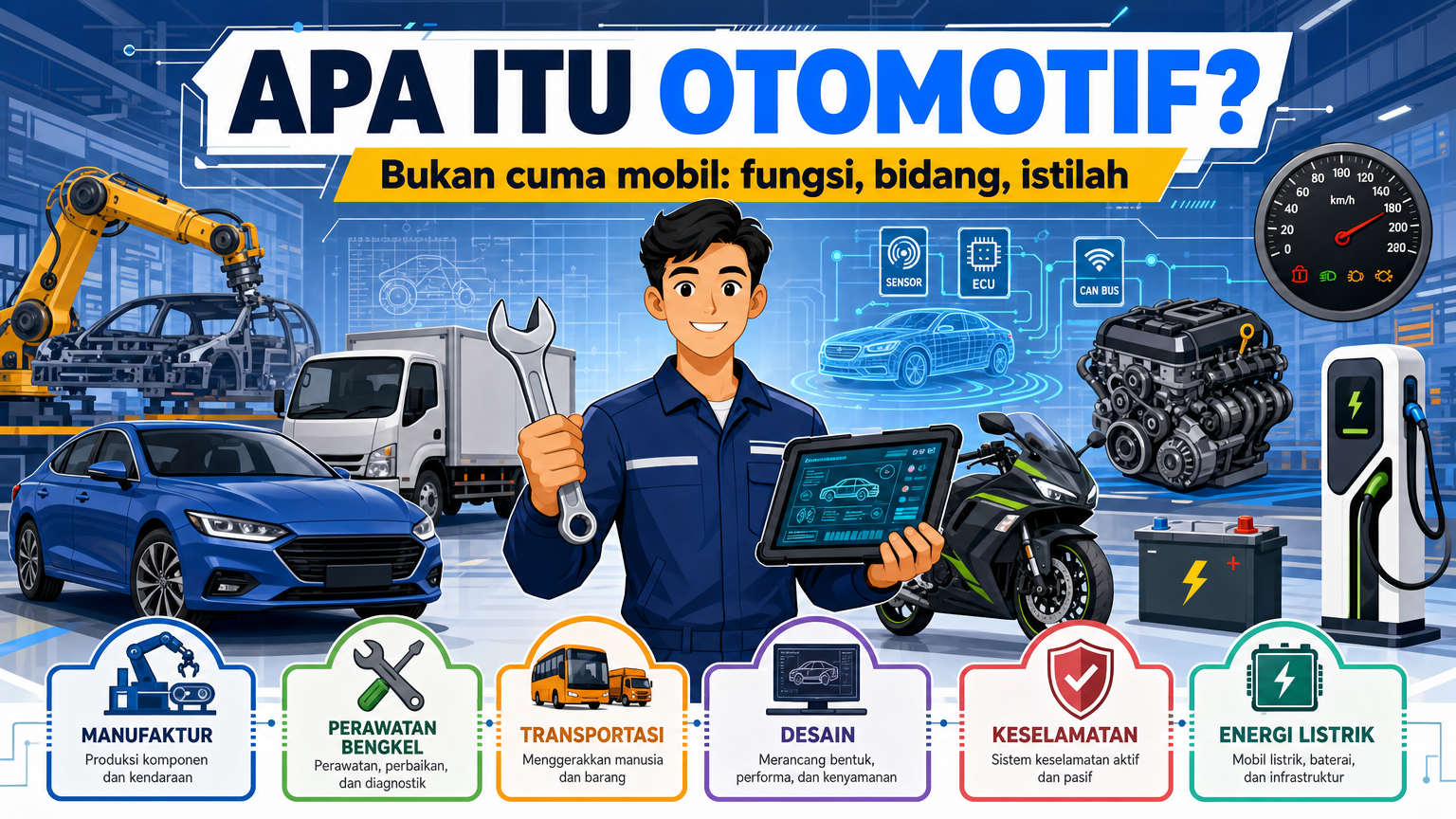 Apa Itu Otomotif? - otomotif