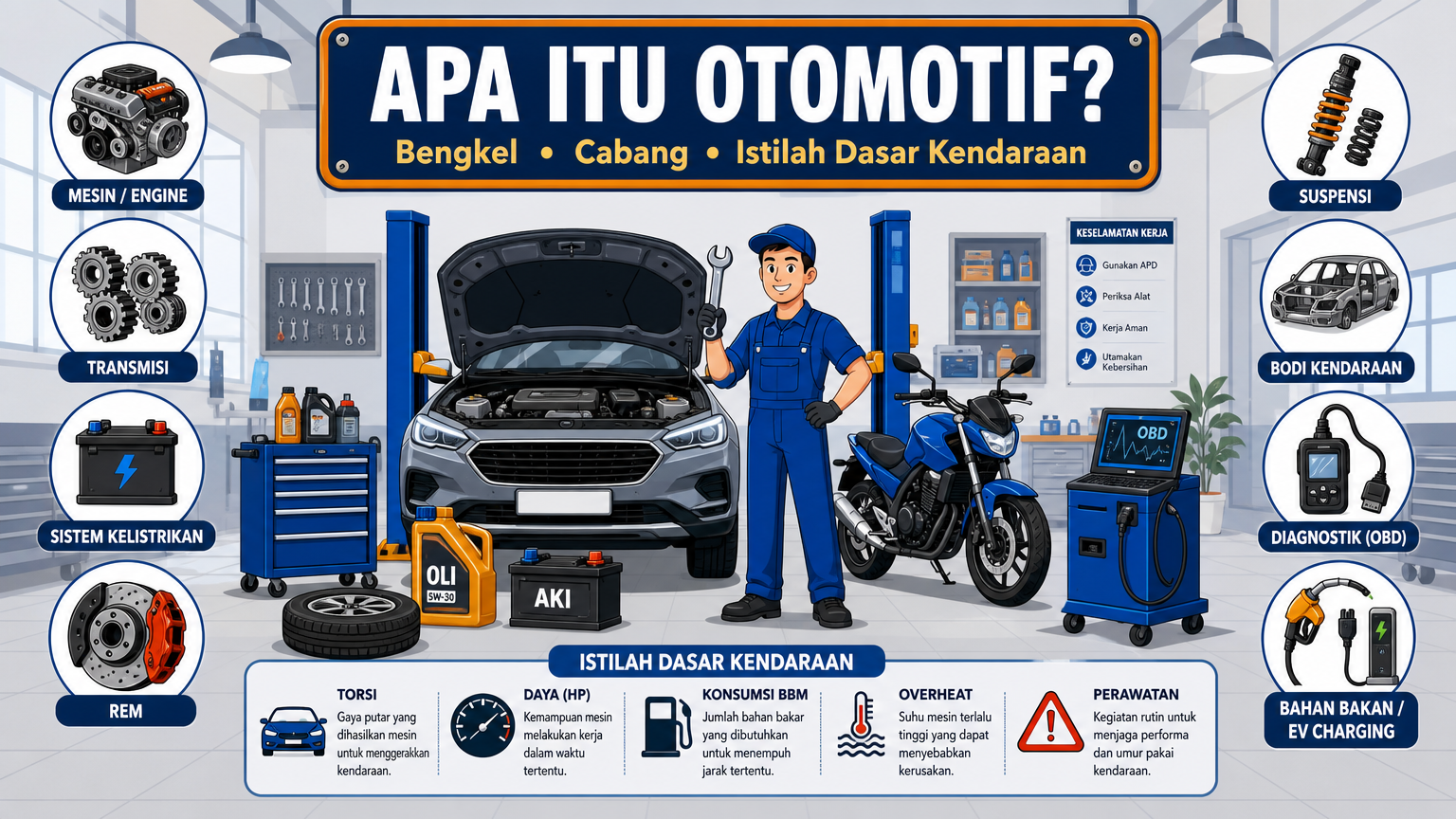 Apa Itu Otomotif? - otomotif