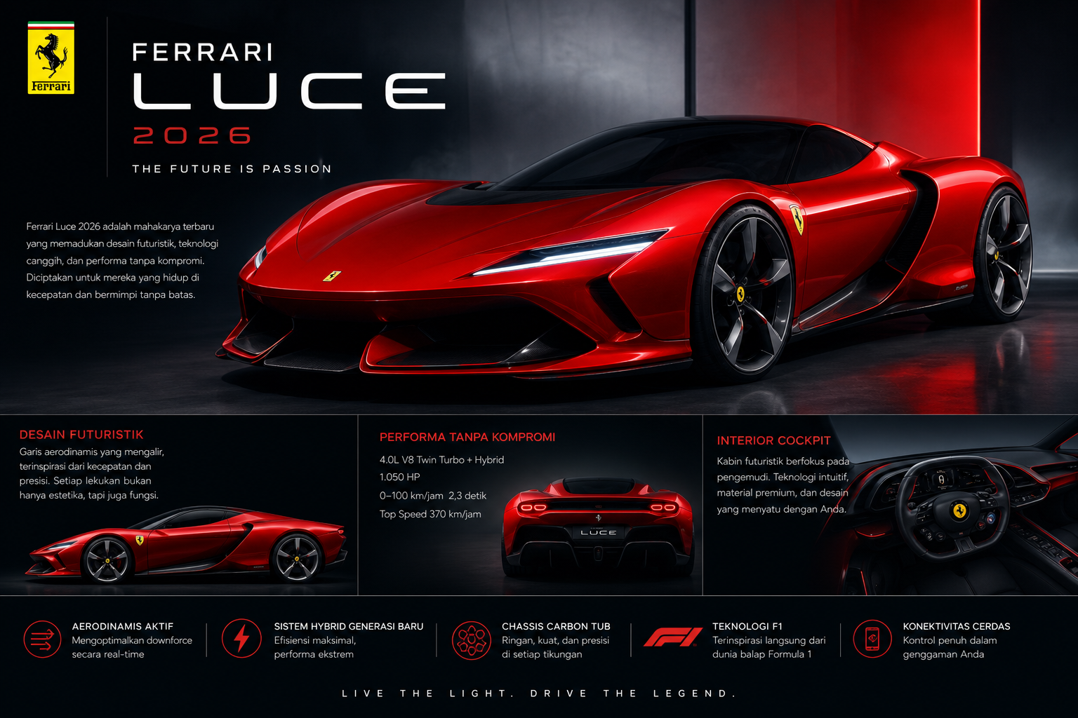 Desain yang Menggoda - ferrari