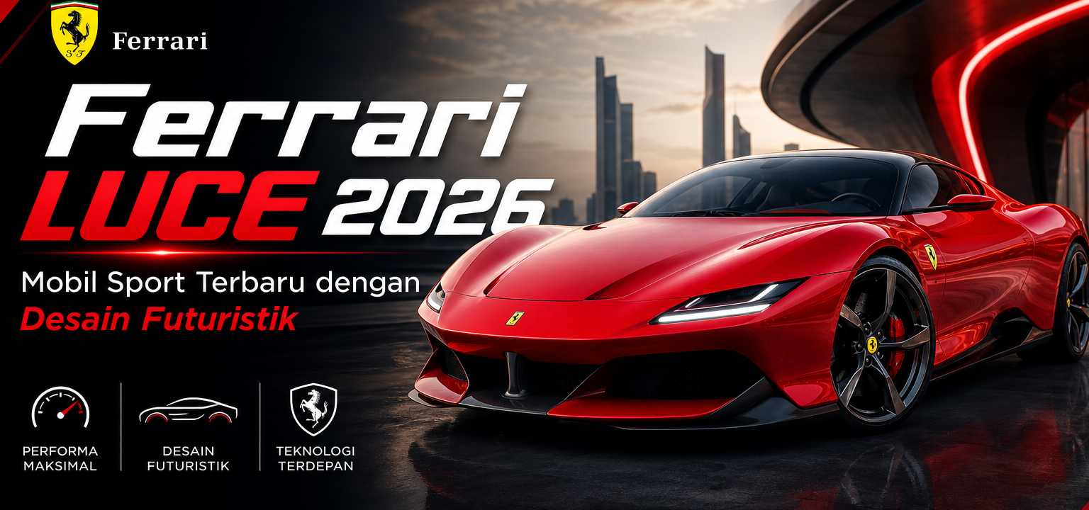 ferrari - Ferrari Luce 2026: Mobil Sport Terbaru dengan Desain Futuristik