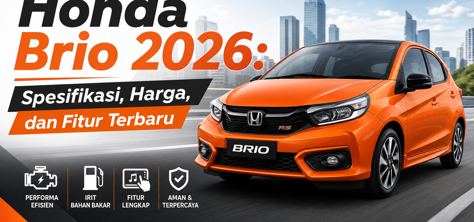 honda - Honda Brio 2026: Spesifikasi, Harga, dan Fitur Terbaru