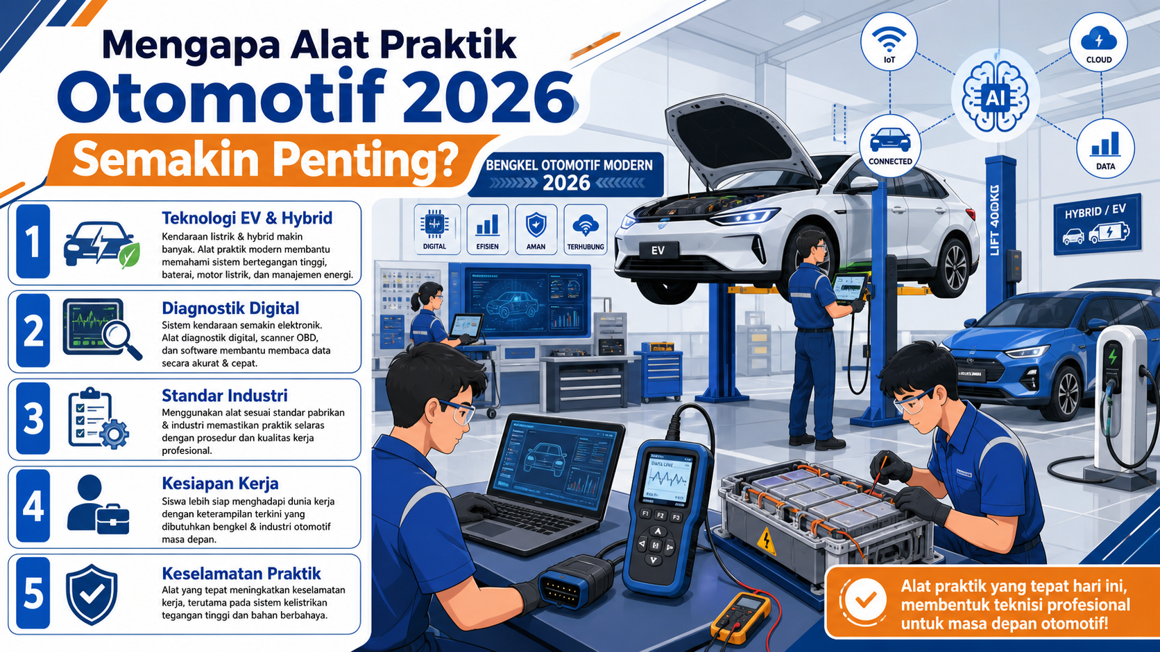Mengapa Alat Praktik Otomotif 2026 Semakin Penting? - otomotif