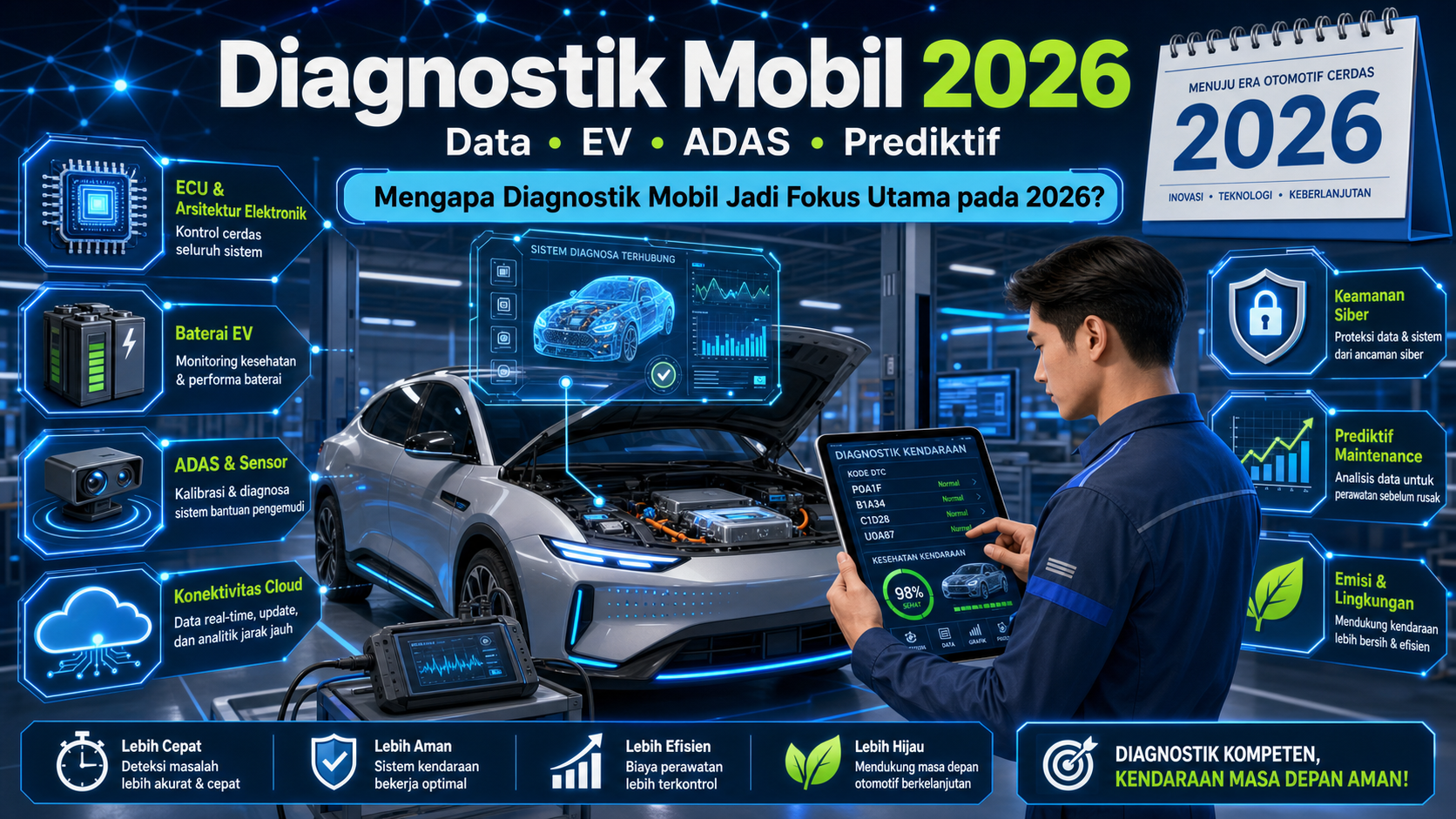 Mengapa Diagnostik Mobil Jadi Fokus Utama pada 2026? - otomotif