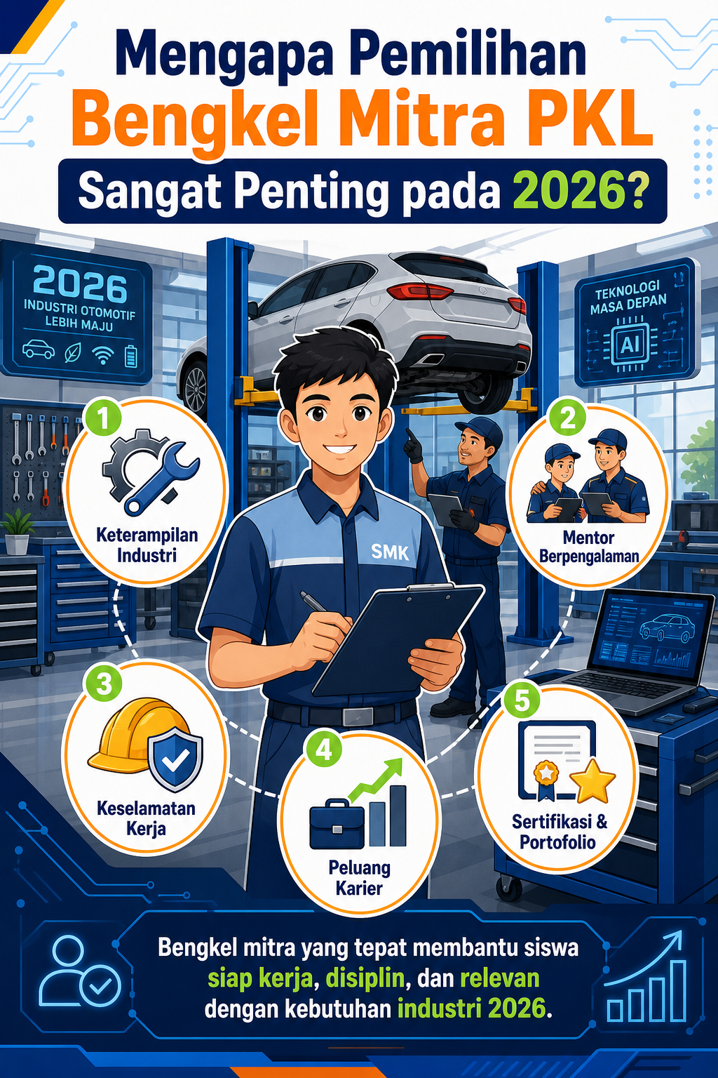 Mengapa Pemilihan Bengkel Mitra PKL Sangat Penting pada 2026? - blitar