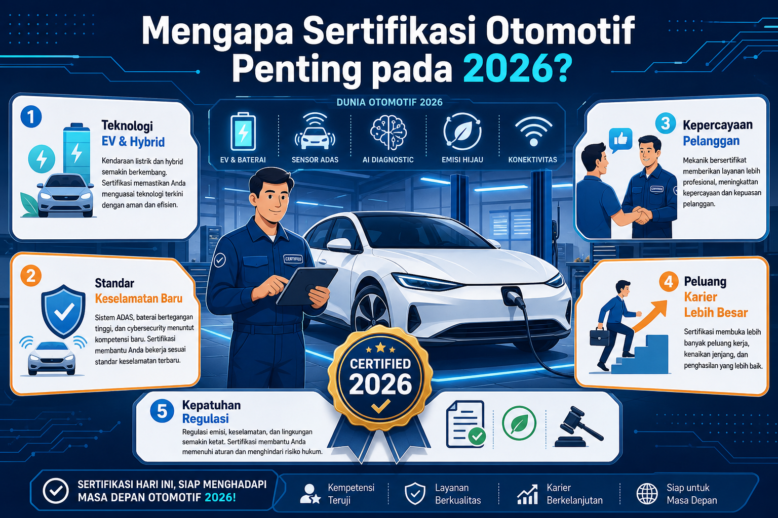 Mengapa Sertifikasi Otomotif Penting pada 2026? - otomotif