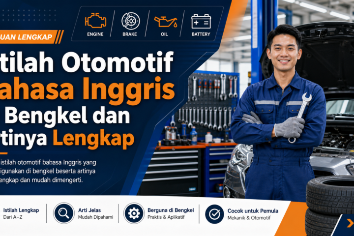 otomotif - Istilah Otomotif Bahasa Inggris di Bengkel dan Artinya Lengkap