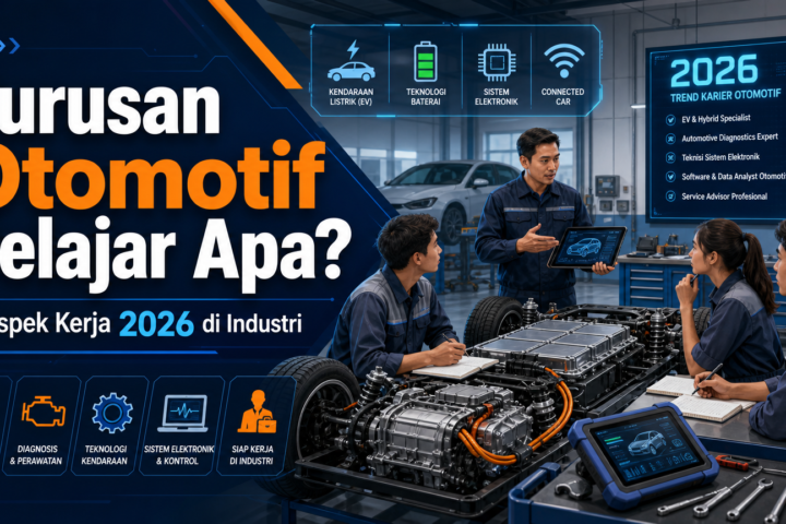 otomotif - Jurusan Otomotif Belajar Apa? Ini Prospek Kerja 2026 di Industri