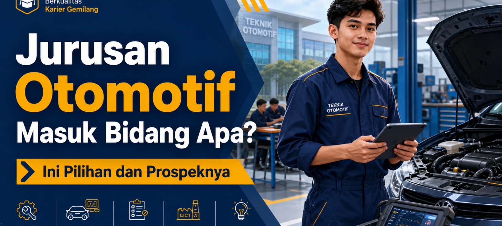 otomotif - Jurusan Otomotif Masuk Bidang Apa? Ini Pilihan dan Prospeknya