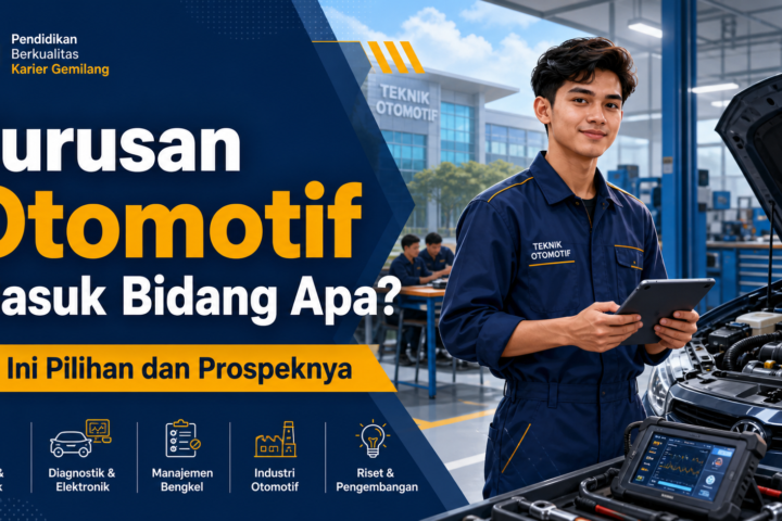 otomotif - Jurusan Otomotif Masuk Bidang Apa? Ini Pilihan dan Prospeknya