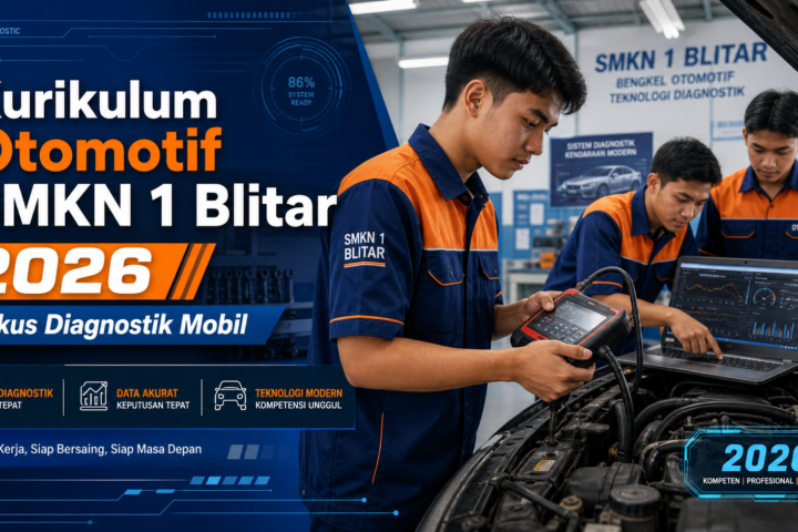 otomotif - Kurikulum Otomotif SMKN 1 Blitar 2026: Fokus Diagnostik Mobil