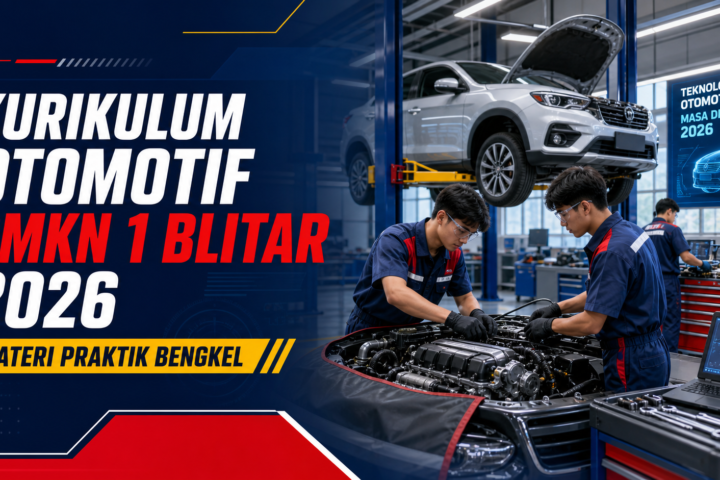 otomotif - Kurikulum Otomotif SMKN 1 Blitar 2026: Materi Praktik Bengkel