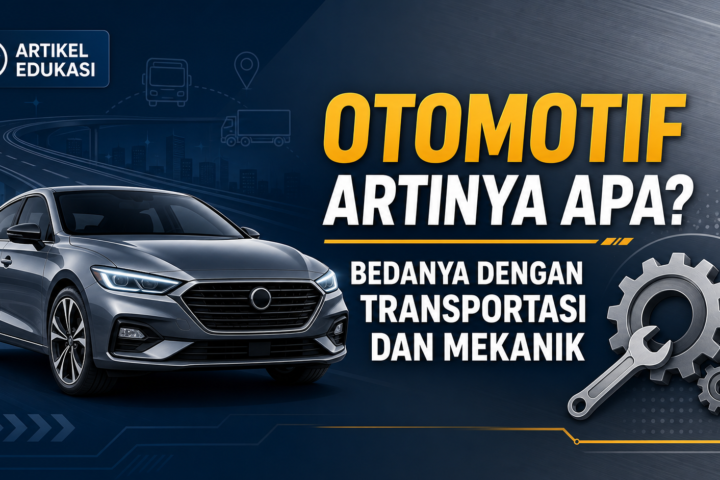 otomotif - Otomotif Artinya Apa? Bedanya dengan Transportasi dan Mekanik