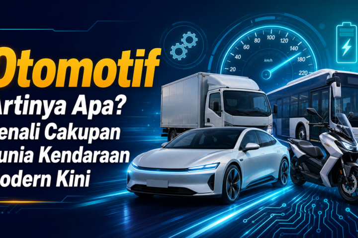 otomotif - Otomotif Artinya Apa? Kenali Cakupan Dunia Kendaraan Modern Kini