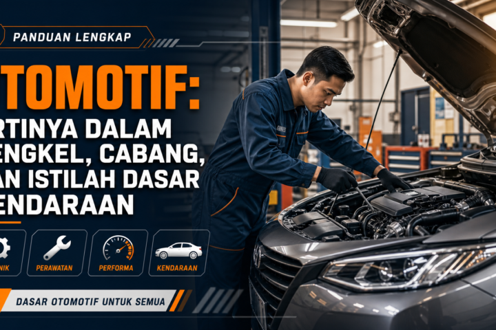 otomotif - Otomotif: Artinya dalam Bengkel, Cabang, dan Istilah Dasar Kendaraan