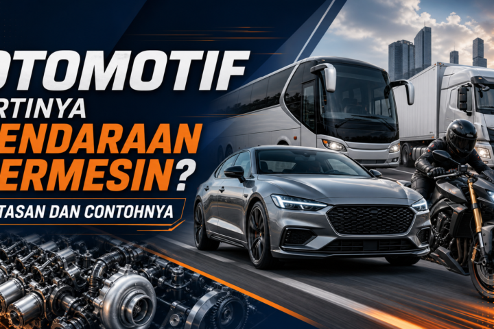 otomotif - Otomotif Artinya Kendaraan Bermesin? Ini Batasan dan Contohnya