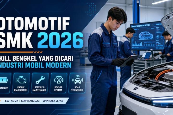 otomotif - Otomotif SMK 2026: Skill Bengkel yang Dicari Industri Mobil Modern