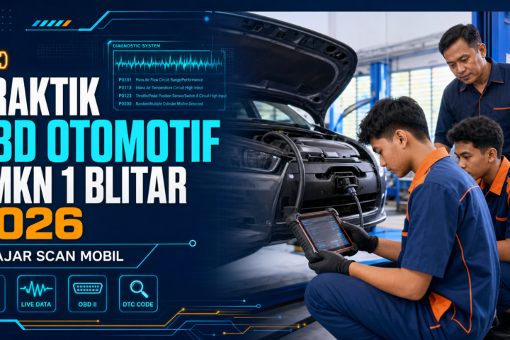 otomotif - Praktik OBD Otomotif SMKN 1 Blitar 2026: Belajar Scan Mobil
