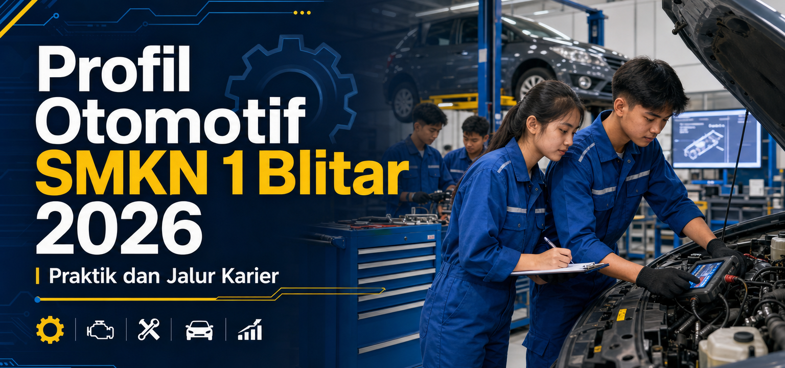 otomotif - Profil Otomotif SMKN 1 Blitar 2026: Praktik dan Jalur Karier