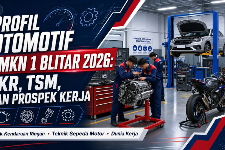 otomotif - Profil Otomotif SMKN 1 Blitar 2026: TKR, TSM, dan Prospek Kerja