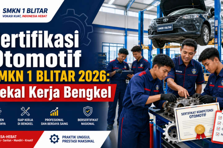 otomotif - Sertifikasi Otomotif SMKN 1 Blitar 2026: Bekal Kerja Bengkel