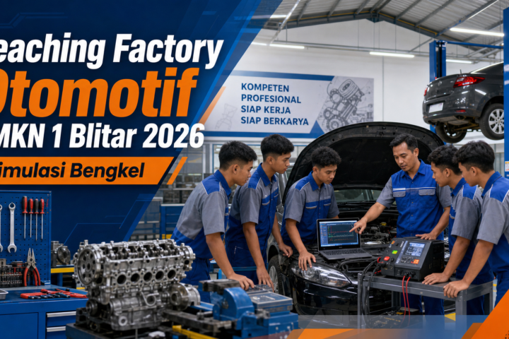 otomotif - Teaching Factory Otomotif SMKN 1 Blitar 2026: Simulasi Bengkel