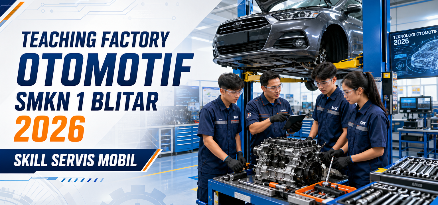 otomotif - Teaching Factory Otomotif SMKN 1 Blitar 2026: Skill Servis Mobil