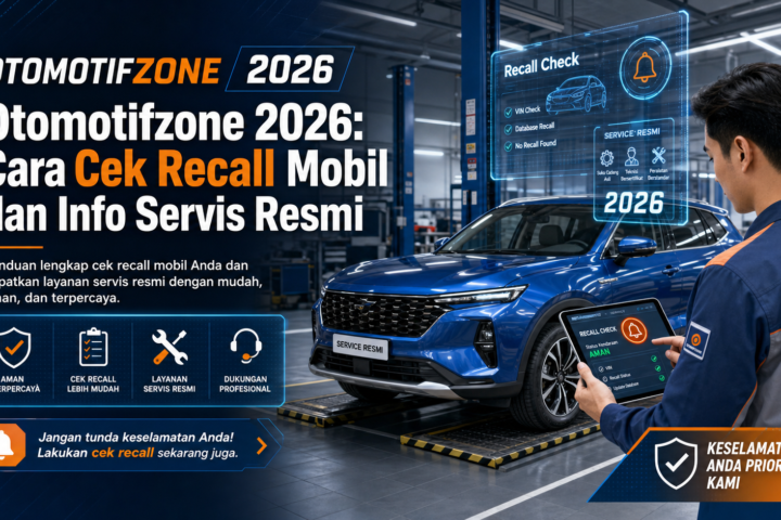 otomotifzone - Otomotifzone 2026: Cara Cek Recall Mobil dan Info Servis Resmi