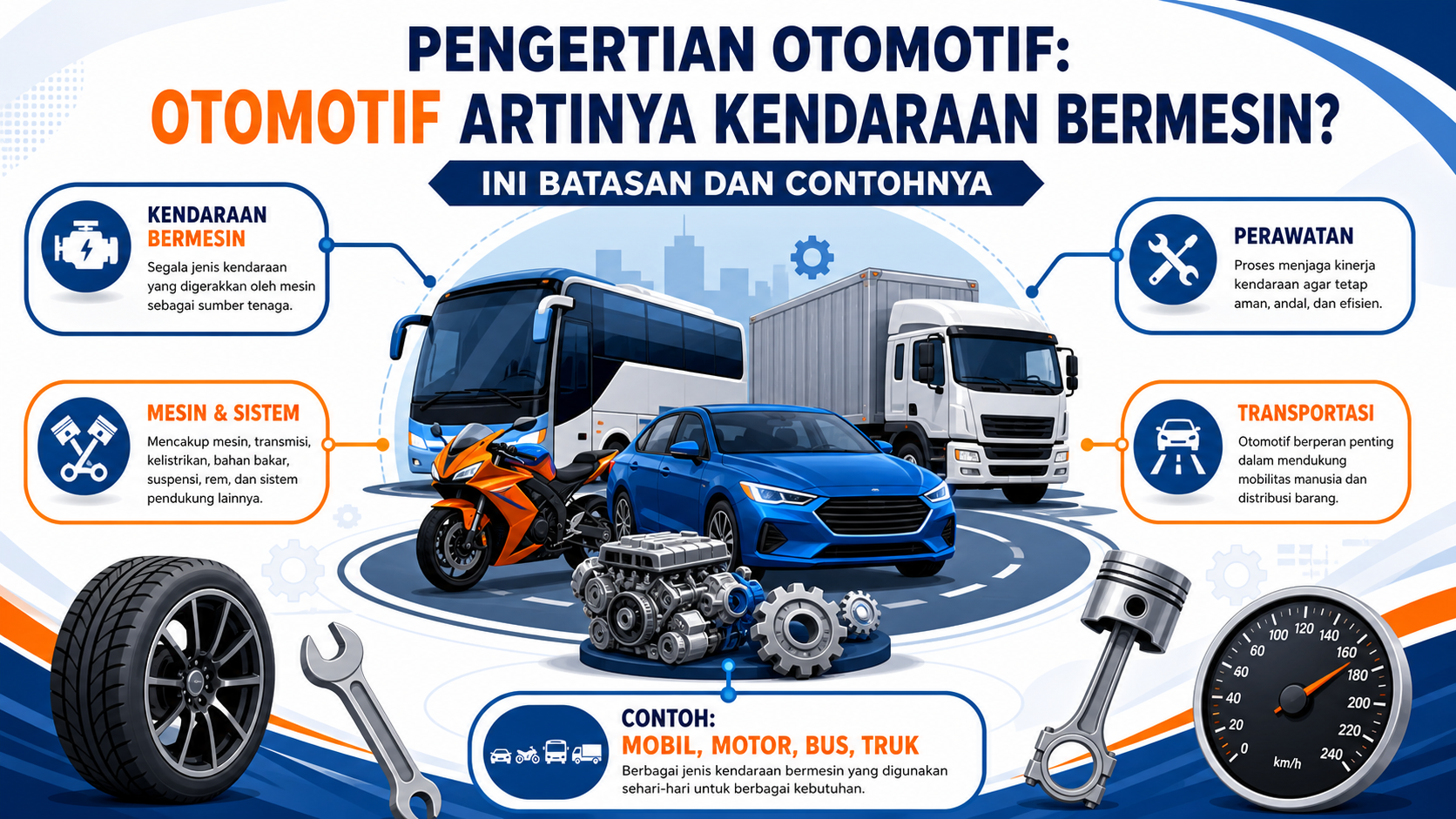Pengertian Otomotif - otomotif