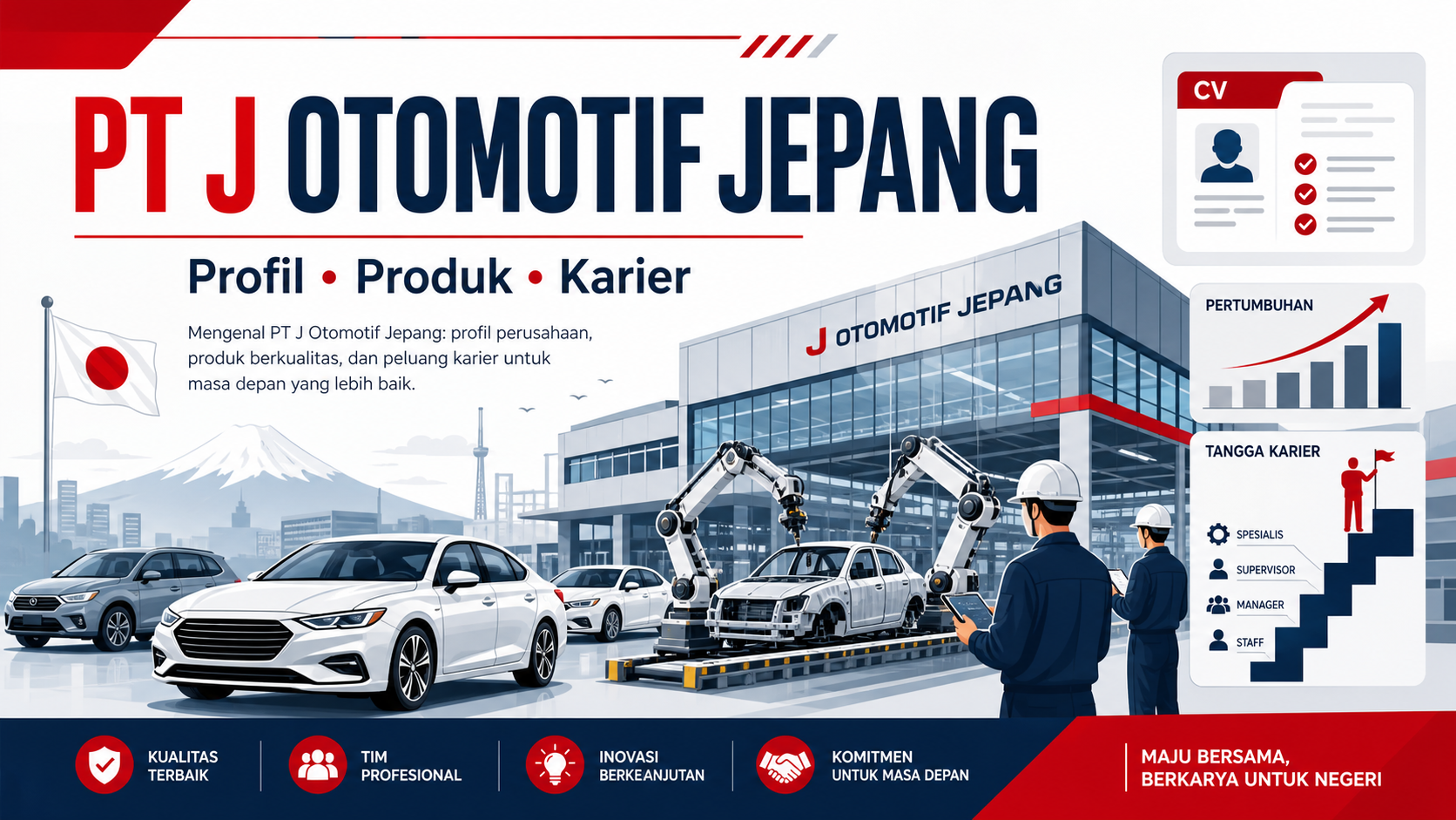 Profil PT J Otomotif Jepang - jepang