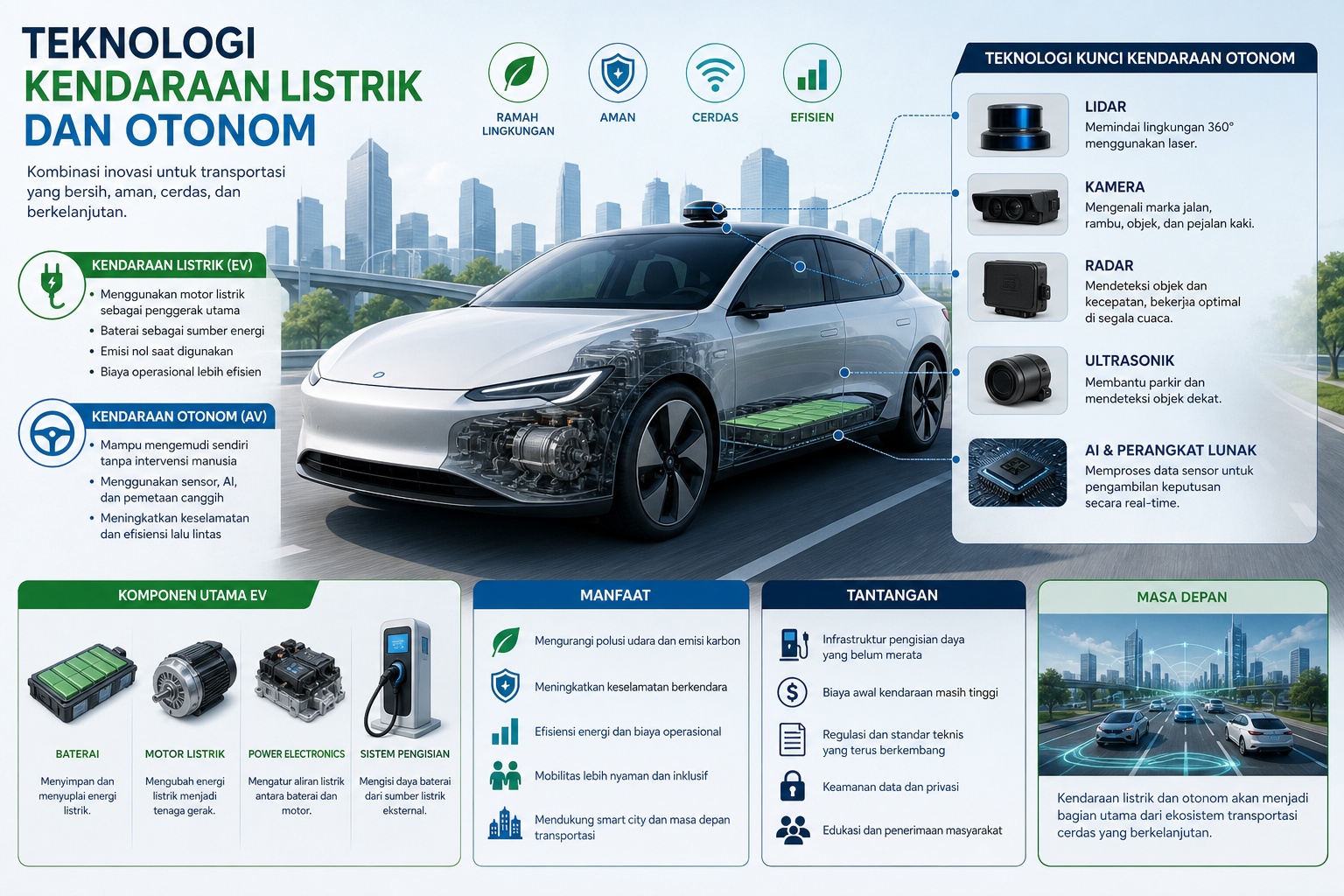 Teknologi Kendaraan Listrik dan Otonom - giias