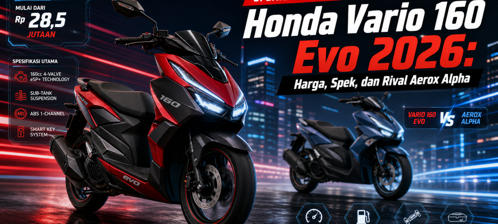 vario - Honda Vario 160 Evo 2026: Harga, Spek, dan Rival Aerox Alpha