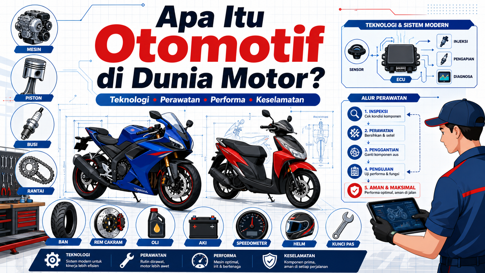 Apa Itu Otomotif di Dunia Motor? - otomotif