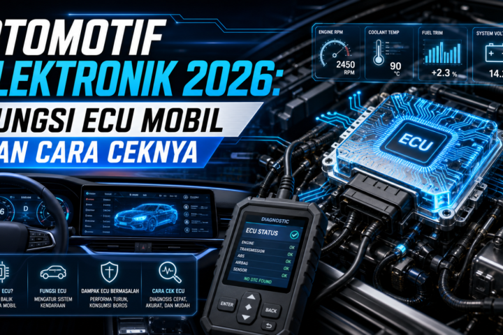 ecu - Otomotif Elektronik 2026: Fungsi ECU Mobil dan Cara Ceknya