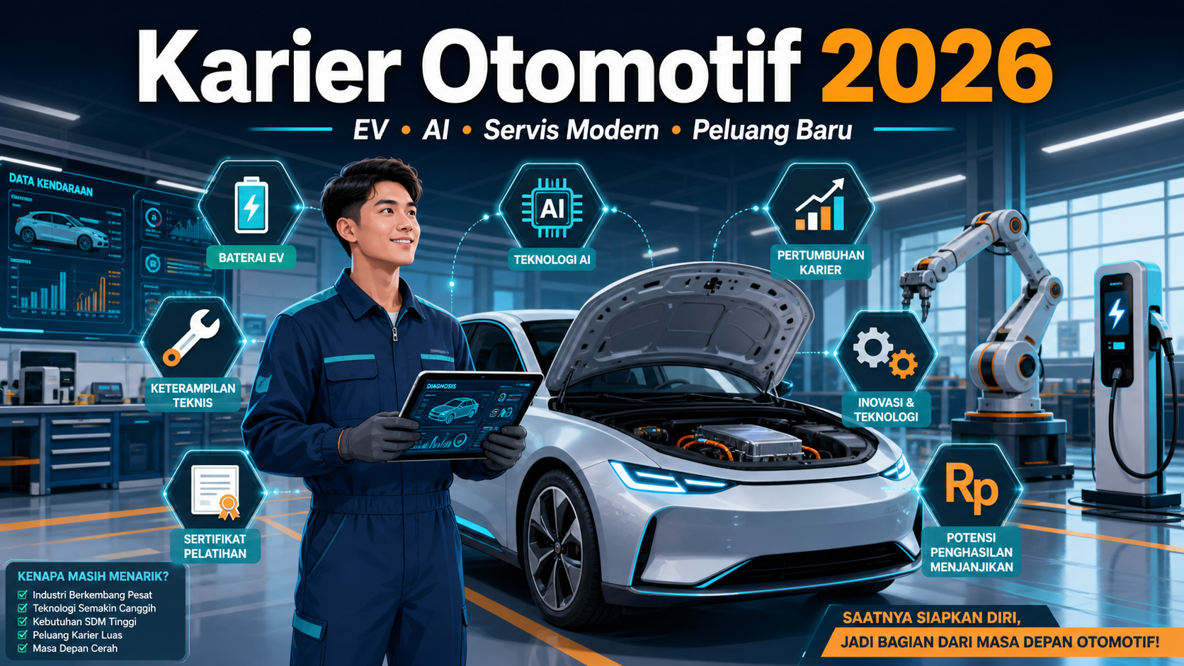 Kenapa Karier Otomotif Masih Menarik pada 2026? - otomotif