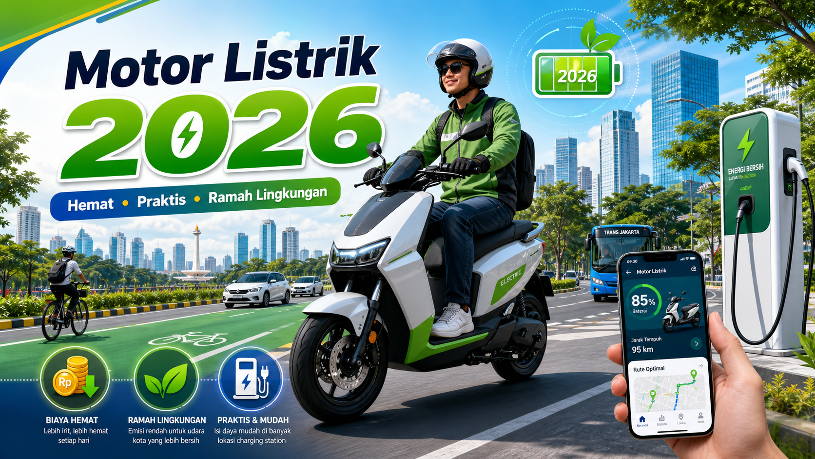 Kenapa Motor Listrik Makin Menarik untuk Harian pada 2026? - motor