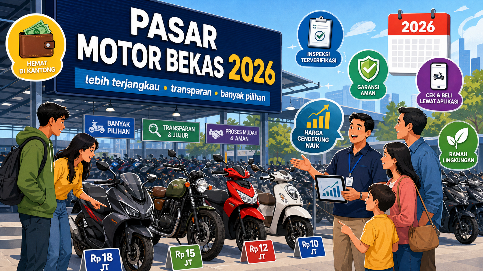Kenapa Pasar Motor Bekas 2026 Makin Menarik? - motor