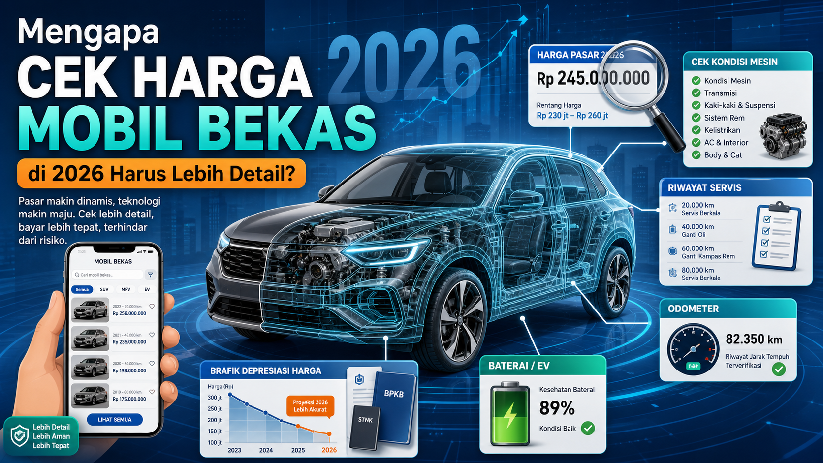 Mengapa Cek Harga Mobil Bekas di 2026 Harus Lebih Detail? - otomotifnet