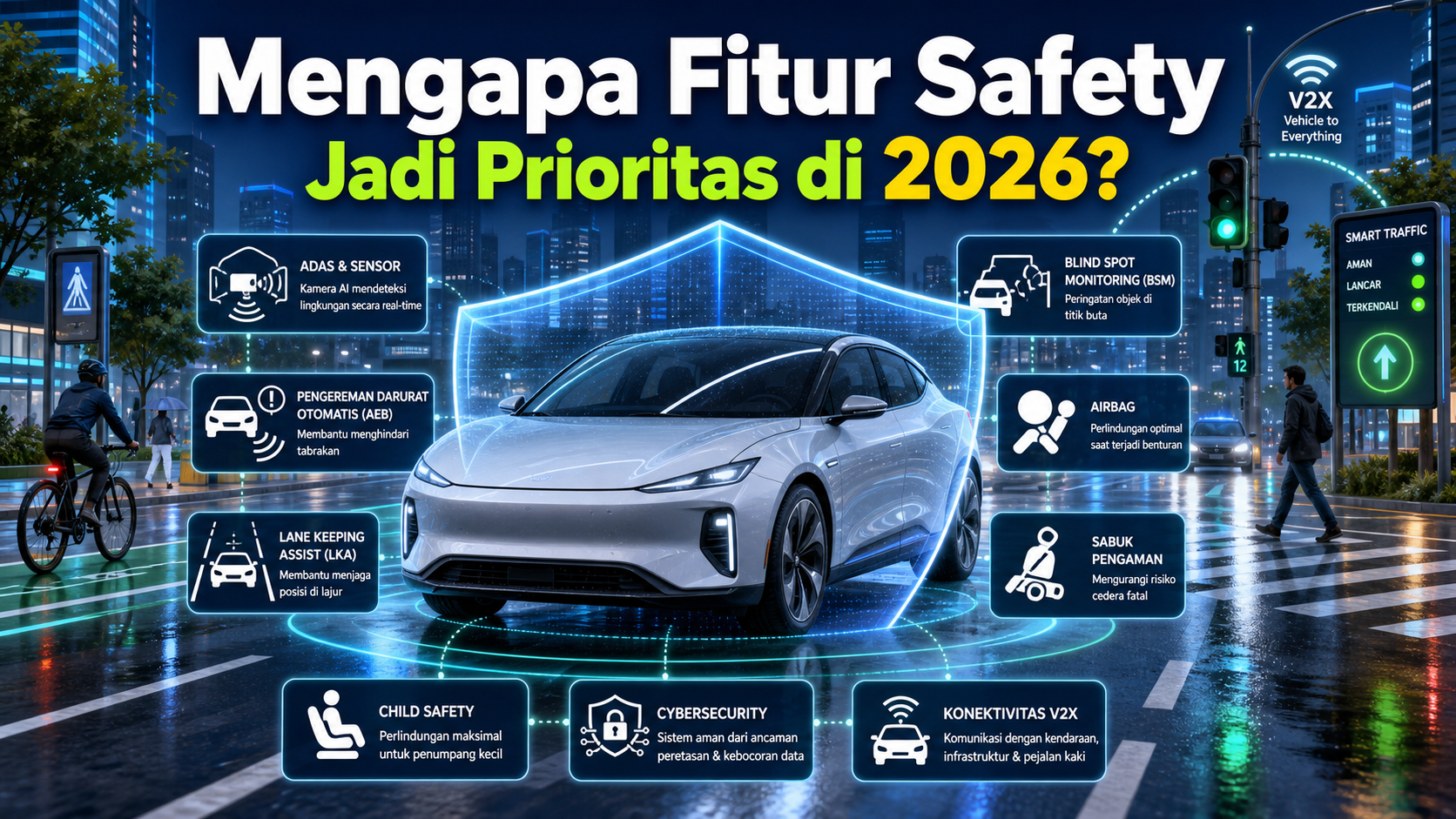 Mengapa Fitur Safety Jadi Prioritas di 2026? - otomotifnet