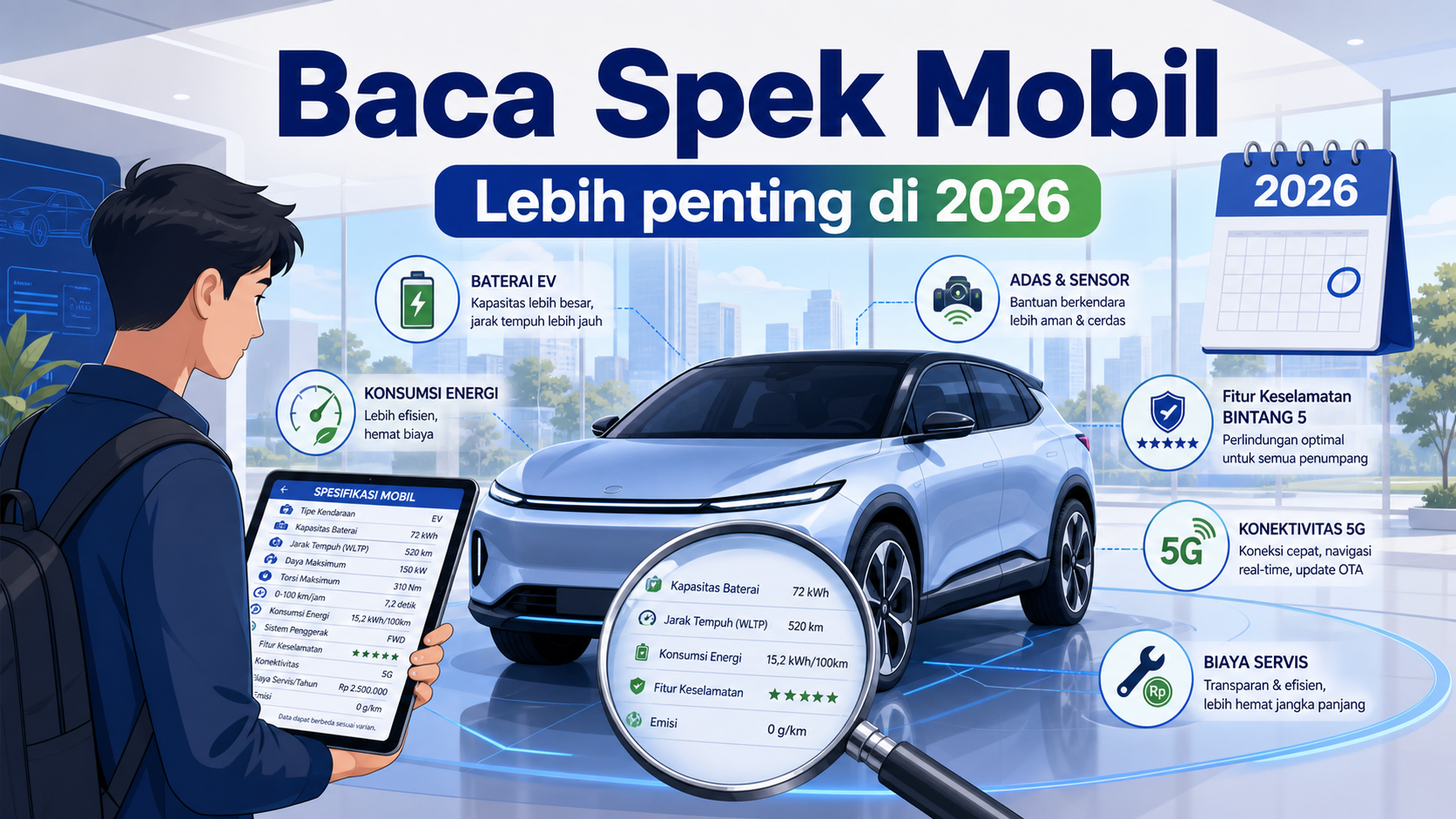Mengapa Membaca Spek Mobil Makin Penting pada 2026? - otomotifnet
