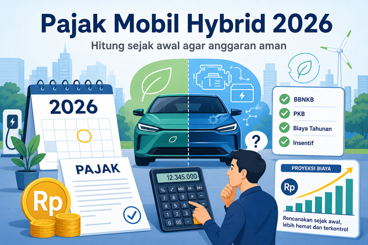 Mengapa Pajak Mobil Hybrid 2026 Perlu Dihitung Sejak Awal? - pajak