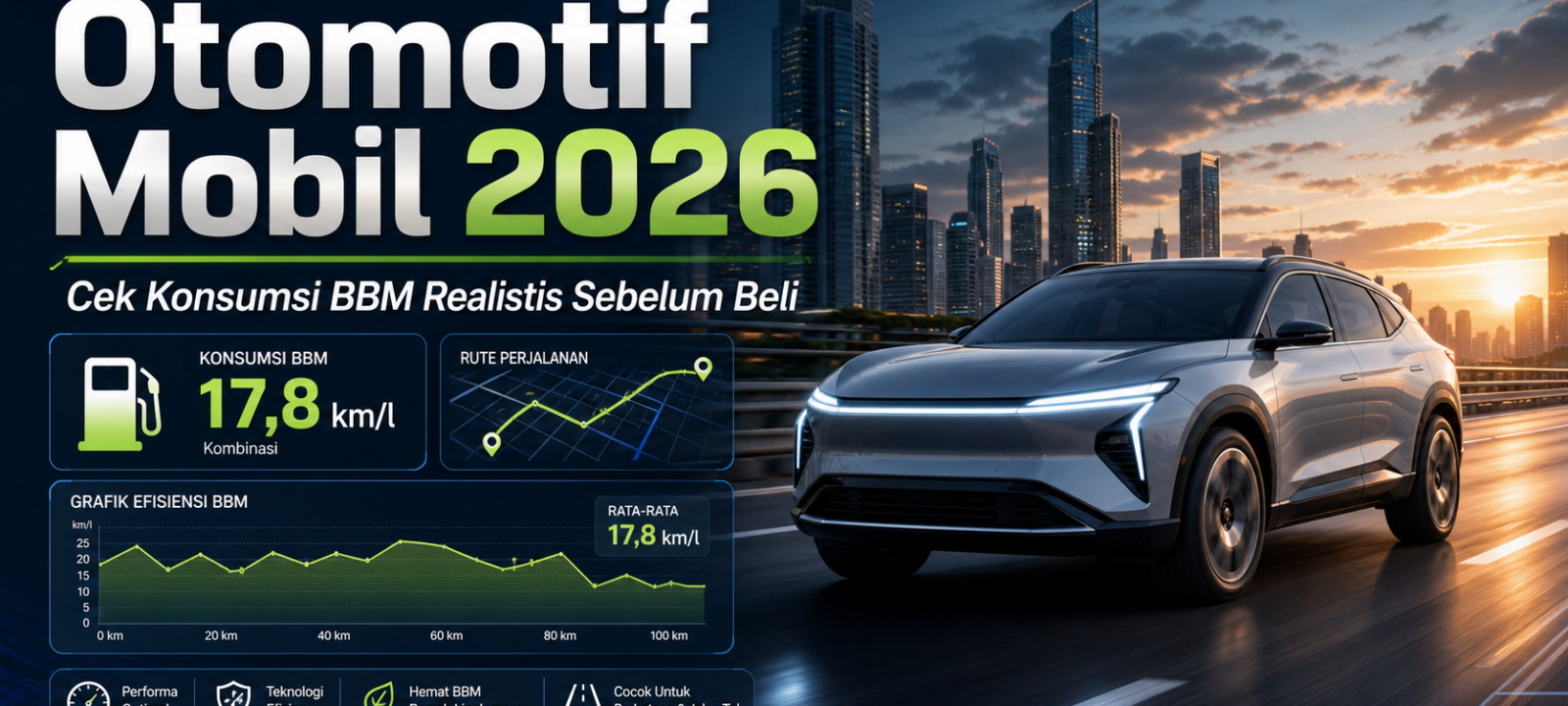 mobil - Otomotif Mobil 2026: Cek Konsumsi BBM Realistis Sebelum Beli