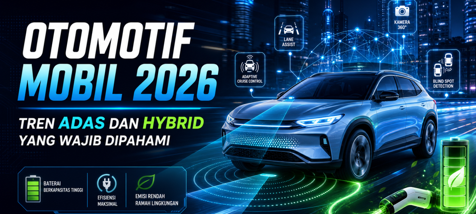 mobil - Otomotif Mobil 2026: Tren ADAS dan Hybrid yang Wajib Dipahami